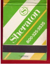 Matchbook - Sheraton Hotel (Green)